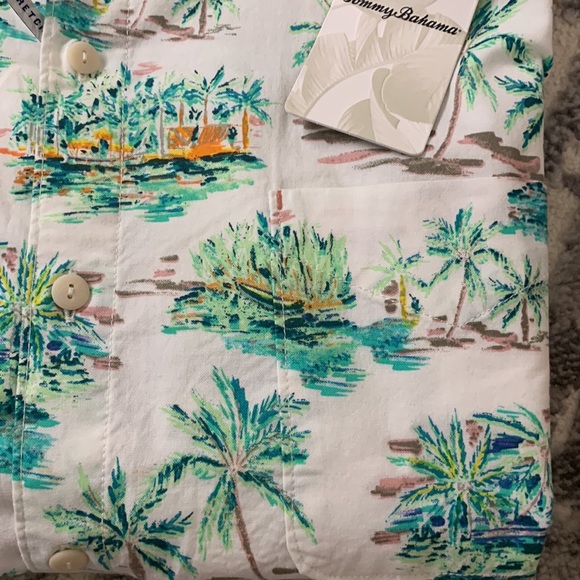 NWT Tommy Bahama Bahama Village Camp Shirt - Continental - Picture 8 of 8